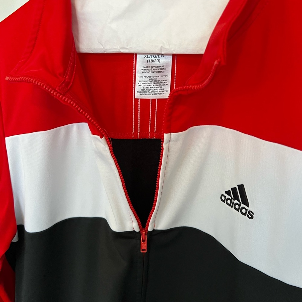 Adidas zip up jacket